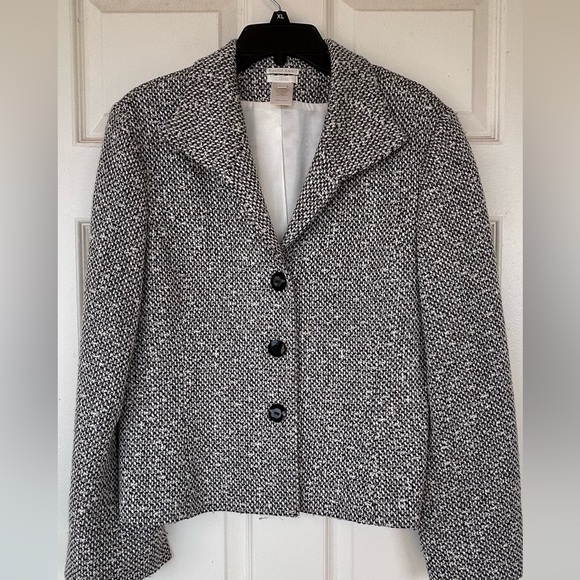 Austin Reed Women’s Wool‎ Tweed Blazer Lined Size 16 - Picture 1 of 10